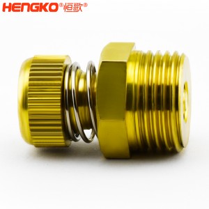 廠家批發HSD型可調節青銅消聲消音器多規格耐高溫消音降噪，用于電磁閥氣動靜音器接頭