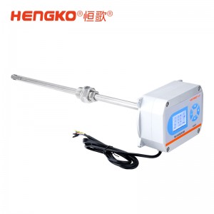 管道式溫濕度變送器在工業(yè)高濕的環(huán)境中，可持續(xù)檢測溫度和濕度