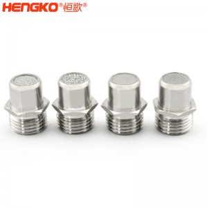 廠家定制有創(chuàng)呼吸機氣源入口醫(yī)療級316L不銹鋼過濾器濾芯防塵透氣耐腐蝕，用于呼吸機