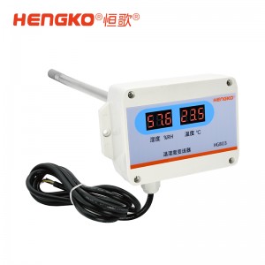RS485 不銹鋼探頭4W8P HG803工業(yè)用溫濕度傳感器