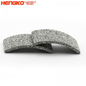 來(lái)圖定制不銹鋼濾板耐腐蝕壽命長(zhǎng)，316L不銹鋼粉末燒結(jié)濾芯